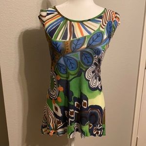 Cap sleeve tunic from Anthropologie